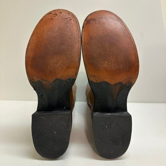 EXCELLENT Rios of Mercedes Brown Quill Ostrich Roper Exotic  display picture 2